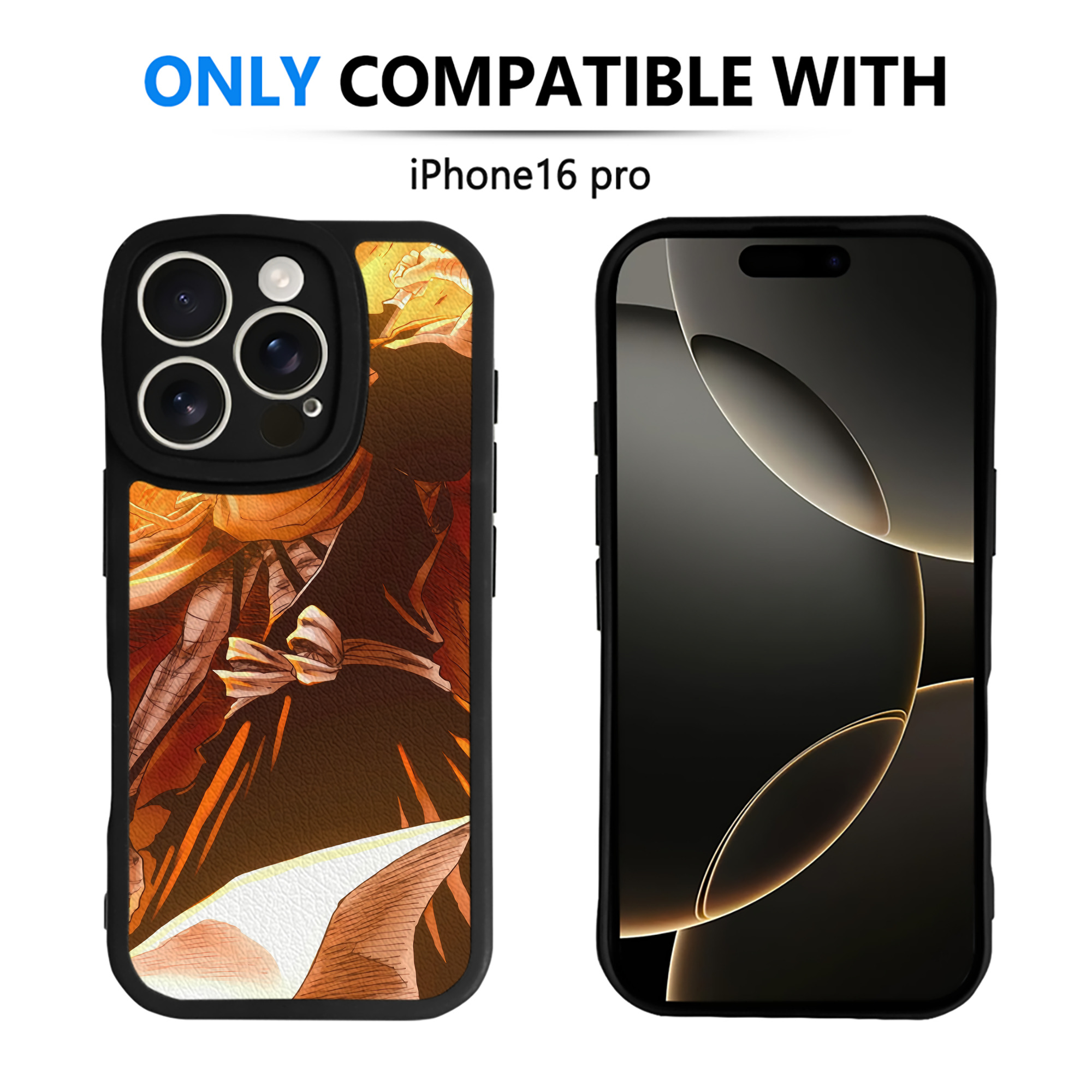 （画像用） ブリーチ BLEACH 【iPhone 16シリーズ対応】シリコンスマホケース（レザー調） 材質：シリコン